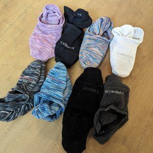 BOMBAS Men's Lightweight No Show 8-Pack - Size L - Unworn